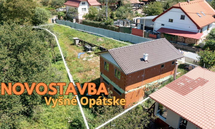 NOVOSTAVBA rodinného domu s veľkým pozemkom, Vyšné Opátske, Košice