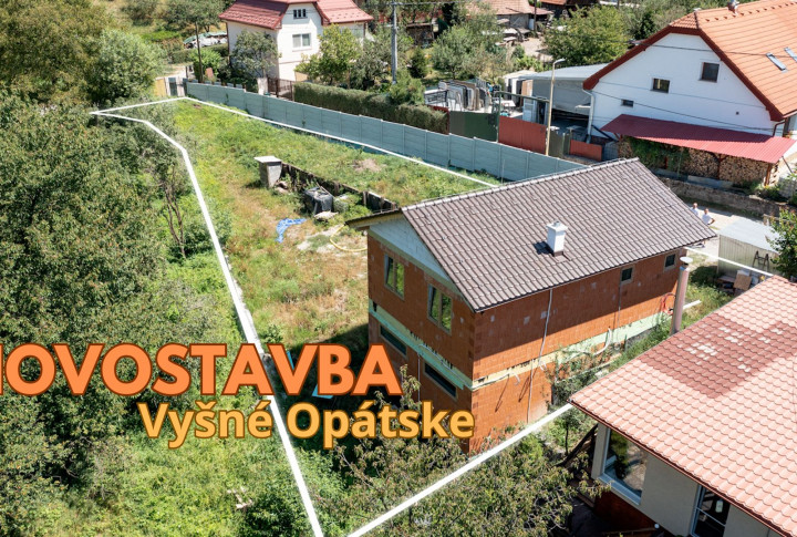 NOVOSTAVBA rodinného domu s veľkým pozemkom, Vyšné Opátske, Košice