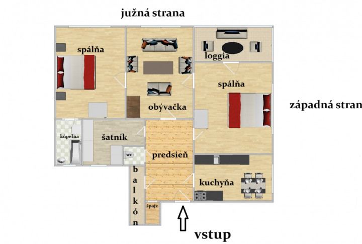 Na predaj 3-izbový tehlový byt 120m2, Komenského ulica, Košice-Sever